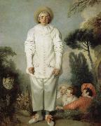 Jean antoine Watteau Pierrot Germany oil painting artist